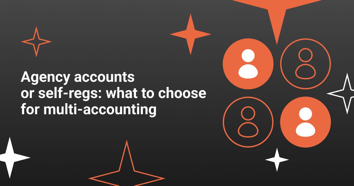 Cover for Agency accounts or self-regs: what to choose for multi-accounting 