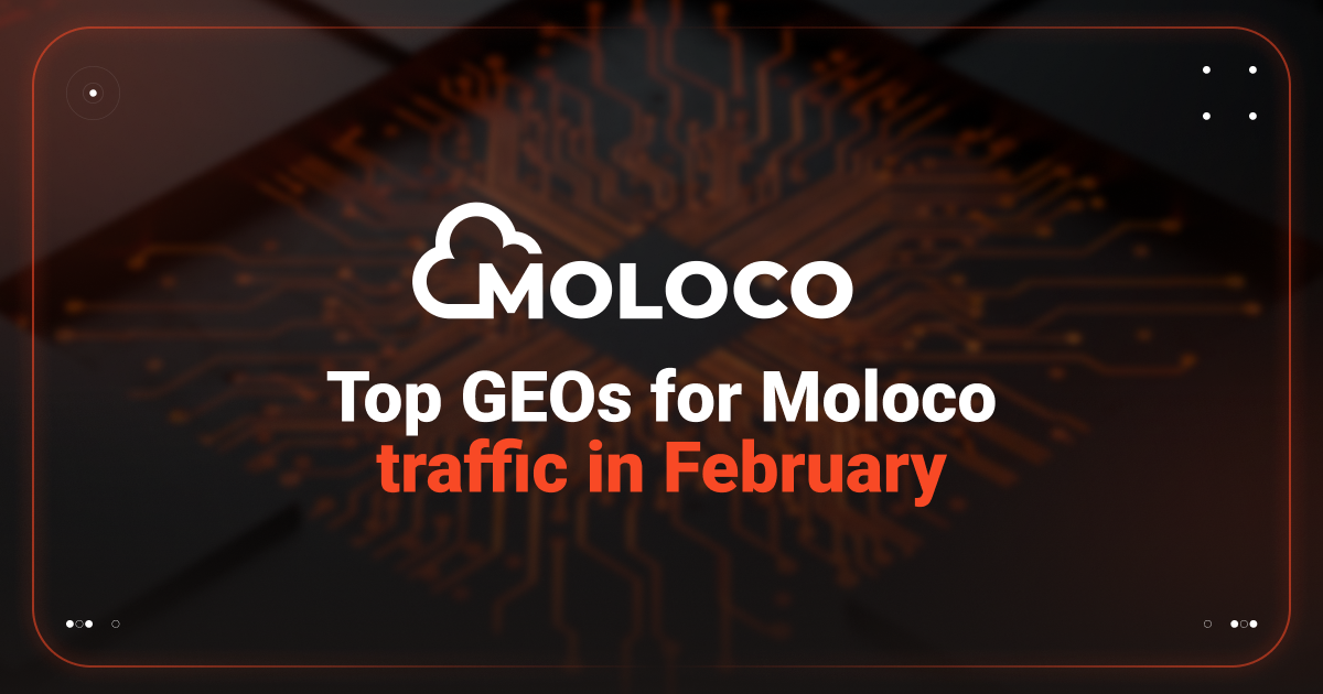 Cover for Moloco Traffic in February — Average In-App Campaign Metrics