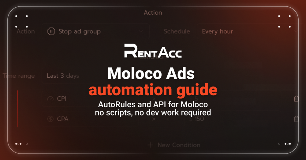 Guide for in-app: how to automate advertising in Moloco Ads. AutoRules and API without workarounds