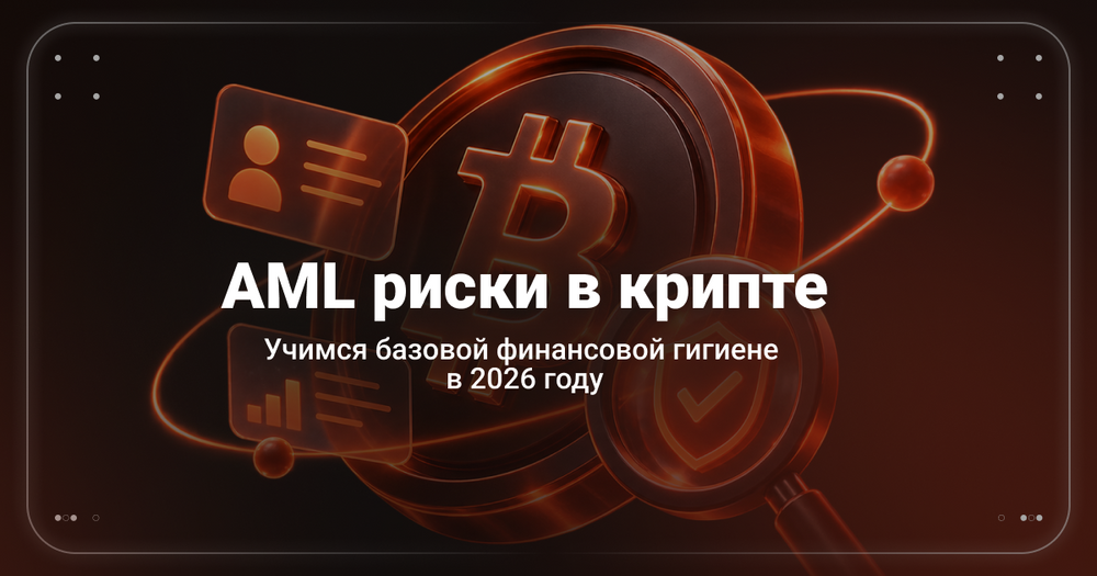 AML риски в крипте. Учимся базовой финансовой гигиене в 2026 году